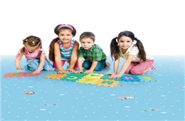 廣州幼兒園塑膠地板001