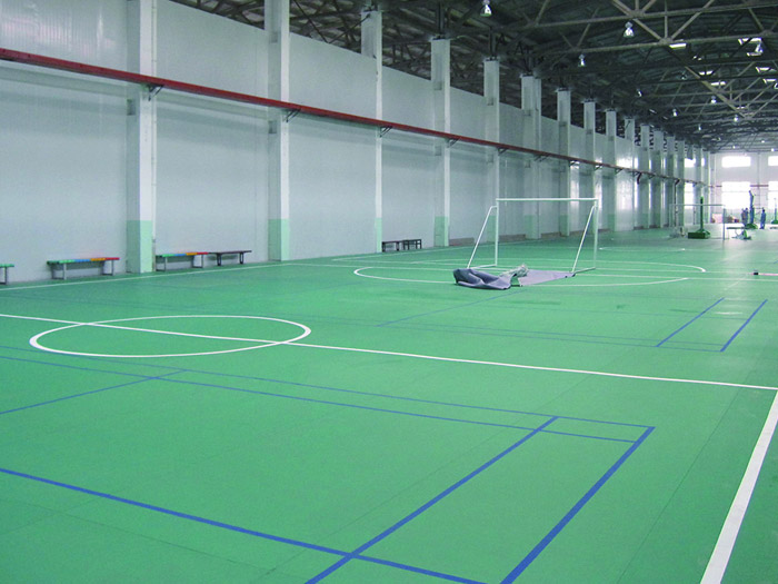 青島青年運動館地板