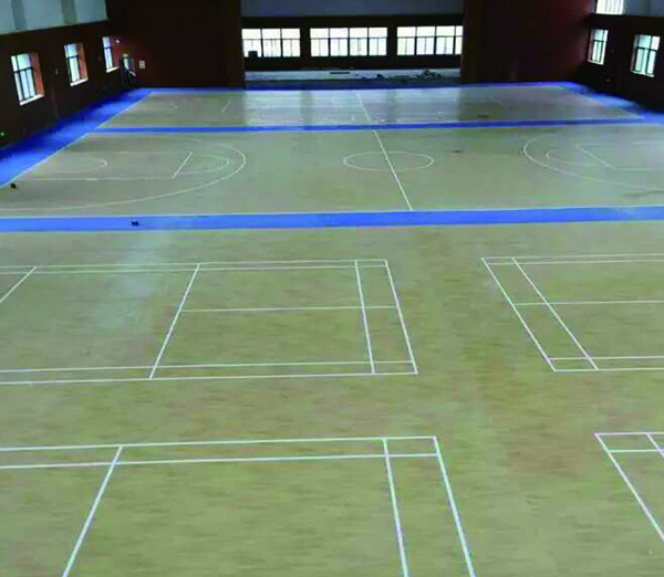 桂林理工大學籃球館地板