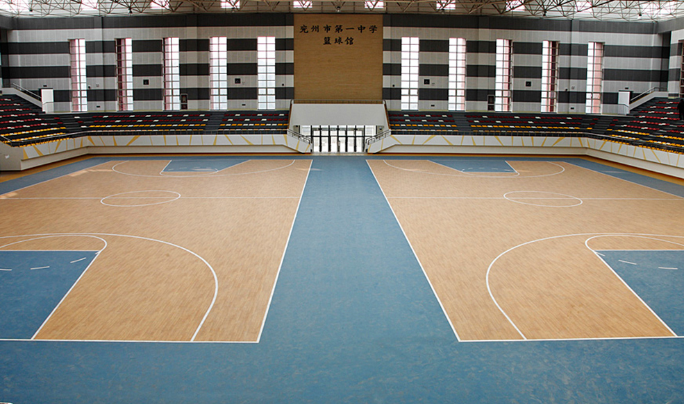 威孚運動地板-籃球場案例01 威孚運動地板-籃球場案例01