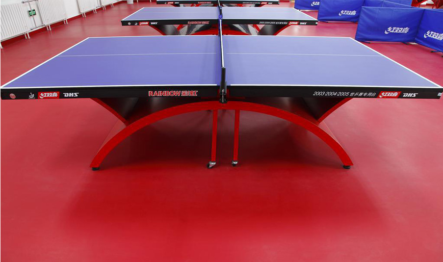 威孚運動地板-乒乓球場案例01 威孚運動地板-乒乓球場案例01